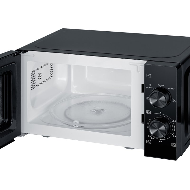 SEVERIN microwave MW 7790 S-Wave Solo, 700 Watt, 20 litres, black
